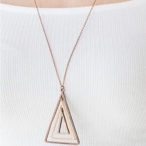 TRI Harder - Copper Necklace